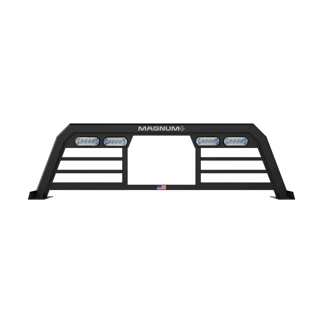 Magnum 109LPBRA1RB Low Pro Louvered Headache Rack