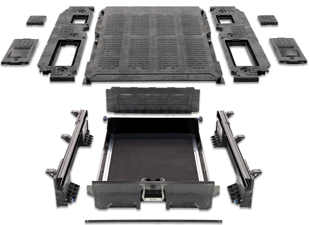 Decked YF7 Non-Locking Two-Drawer Storage