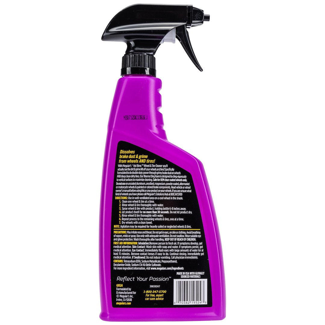 MEGUIARS WAX Meguiars Wheel Cleaner (G9524) – Unit Size: 24 Ounce
