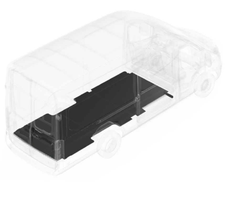Legend Fleet FD0914-11RF1 BaseAir Cargo Floor Liner