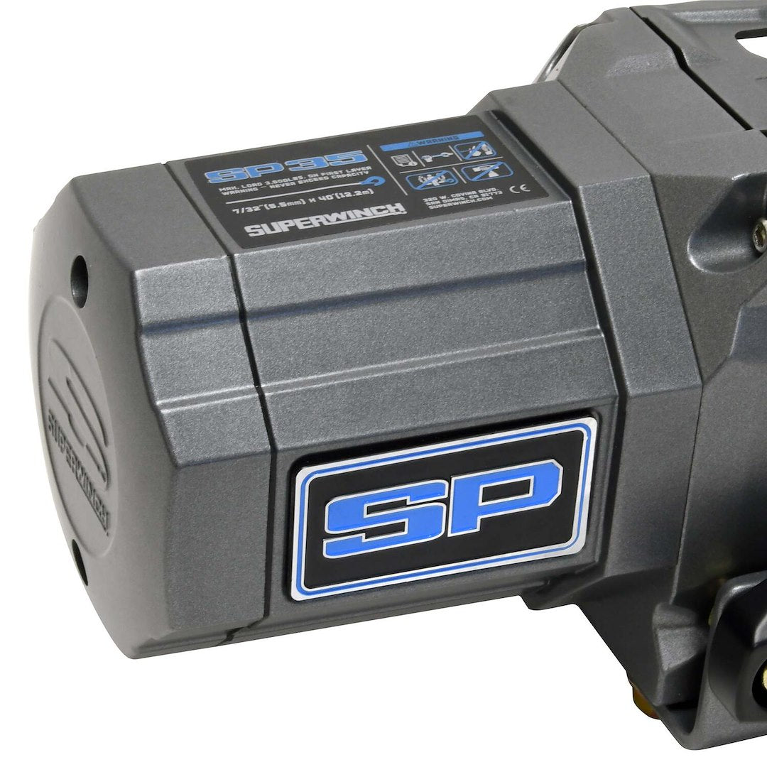 Superwinch 1135240 SP35 3,500-lb 12V Planetary Winch