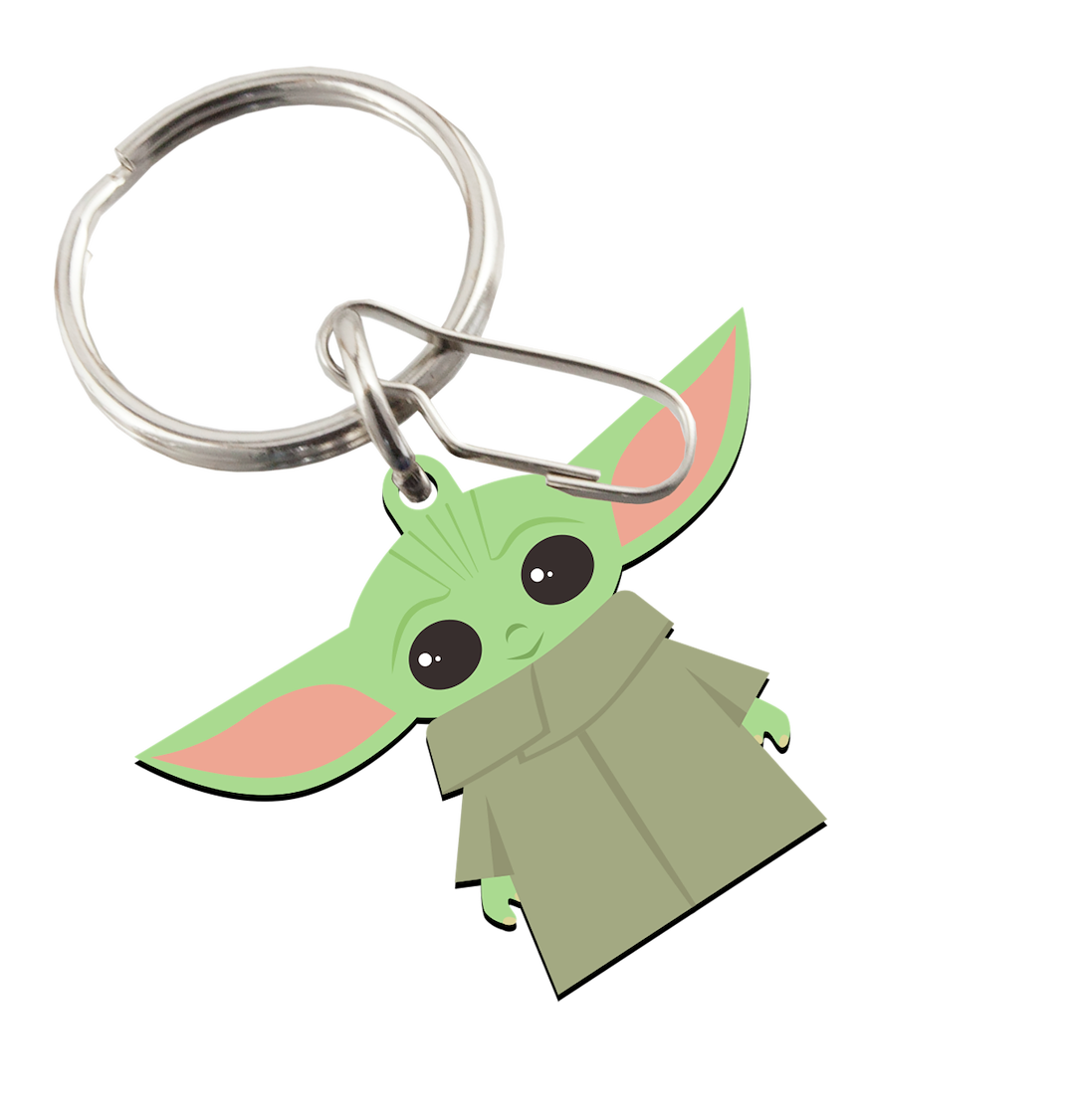 Plasticolor 004516R01 Mandalorian The Child PVC Key Chain