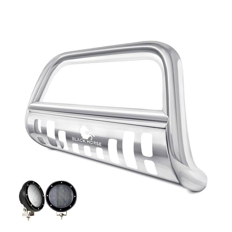 Black Horse Offroad CBS-TYF5407SP-PLFB Bull Bar  with skid plate - image 2