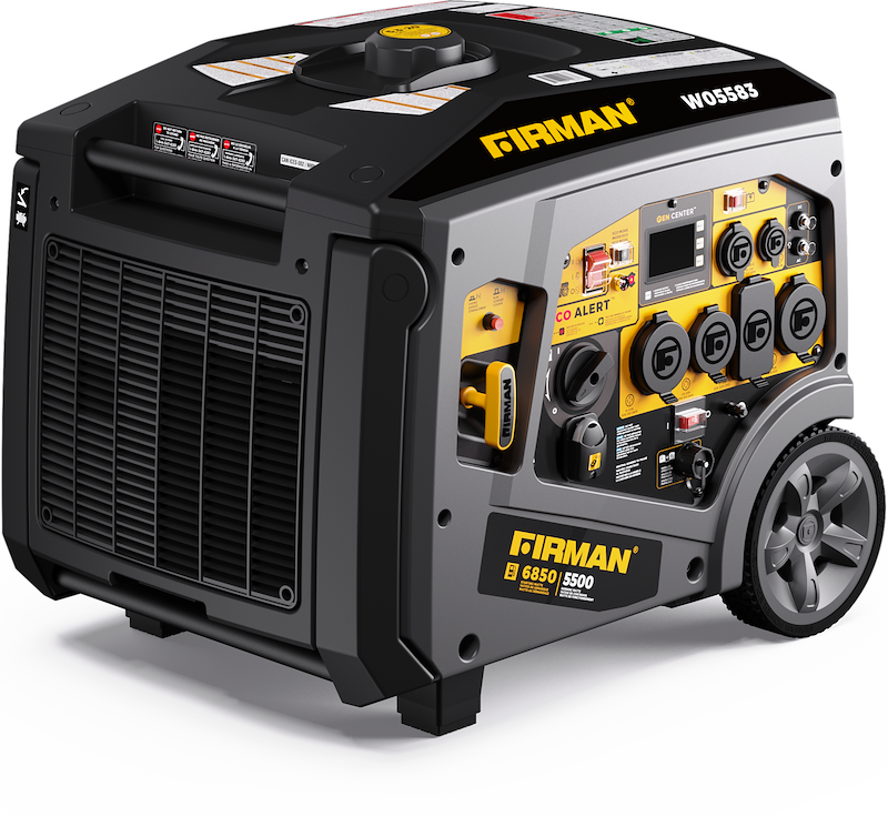 Firman W05583 6850W/5500W Portable Gas Generator with Remote Start