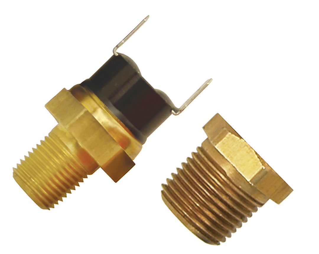 Derale 16730 Thread-In Nonadjustable Cooling Fan Switch - image 1