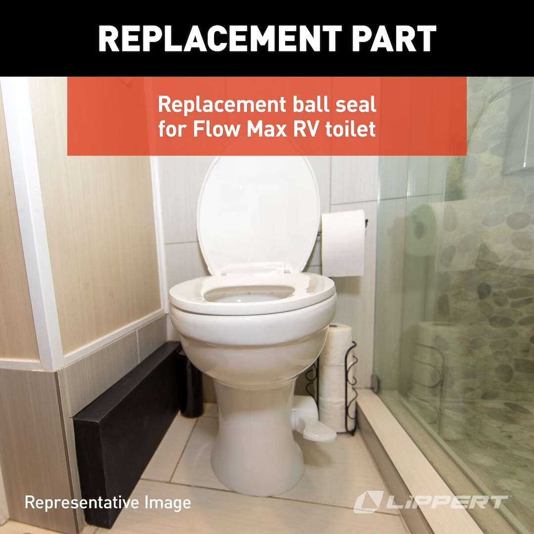 Lippert Components Toilet Seal (2023038024) – Type: Flush Ball Seal