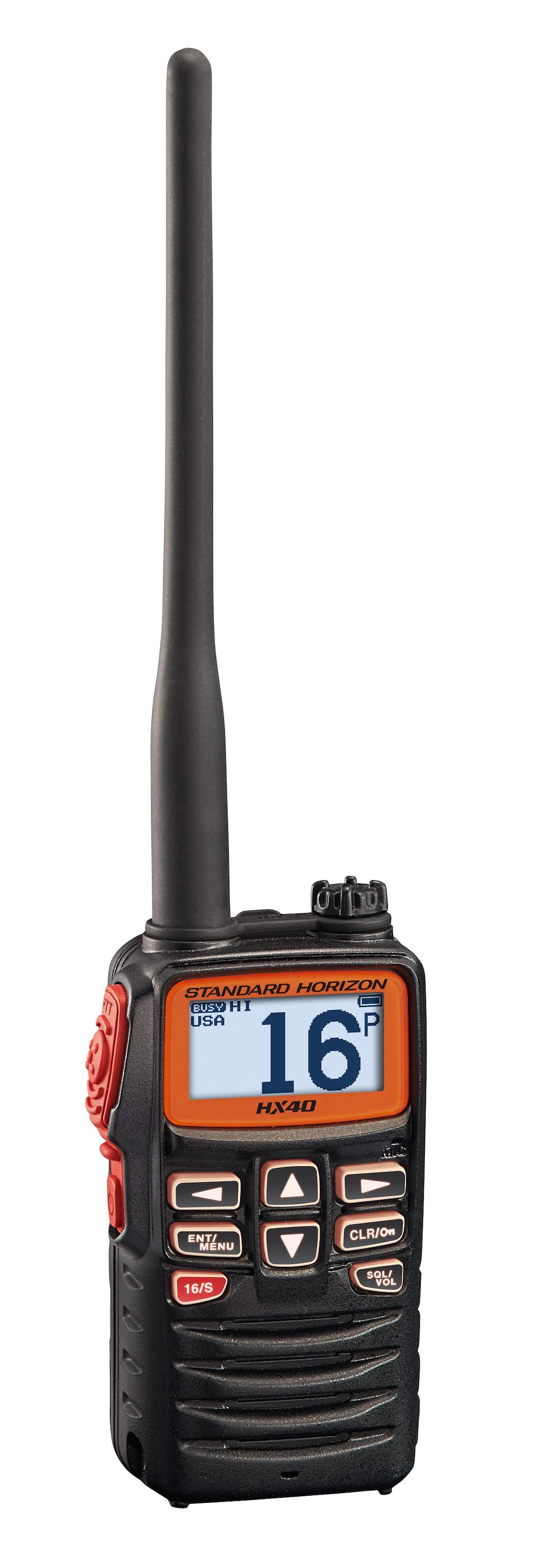 Standard Horizon HX40 Compact VHF Radio with FM Receiver