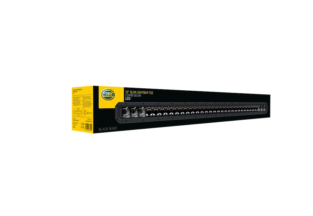 Hella 358197311 Black Magic Tough 32-Inch Slim Light Bar