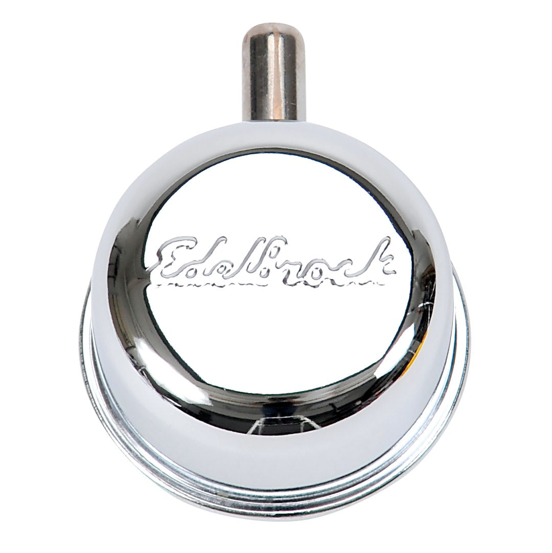 Edelbrock 4410 Round Breather Cap with Nipple