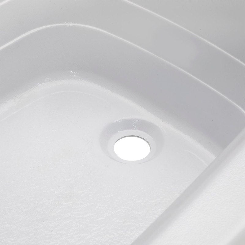 Lippert Better Bath 209678 24" x 40" RV Bathtub – Right Hand Drain