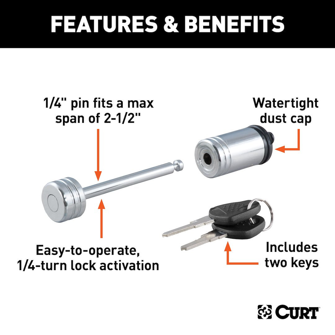 Curt 23522 Trailer Hitch Pin - image 4