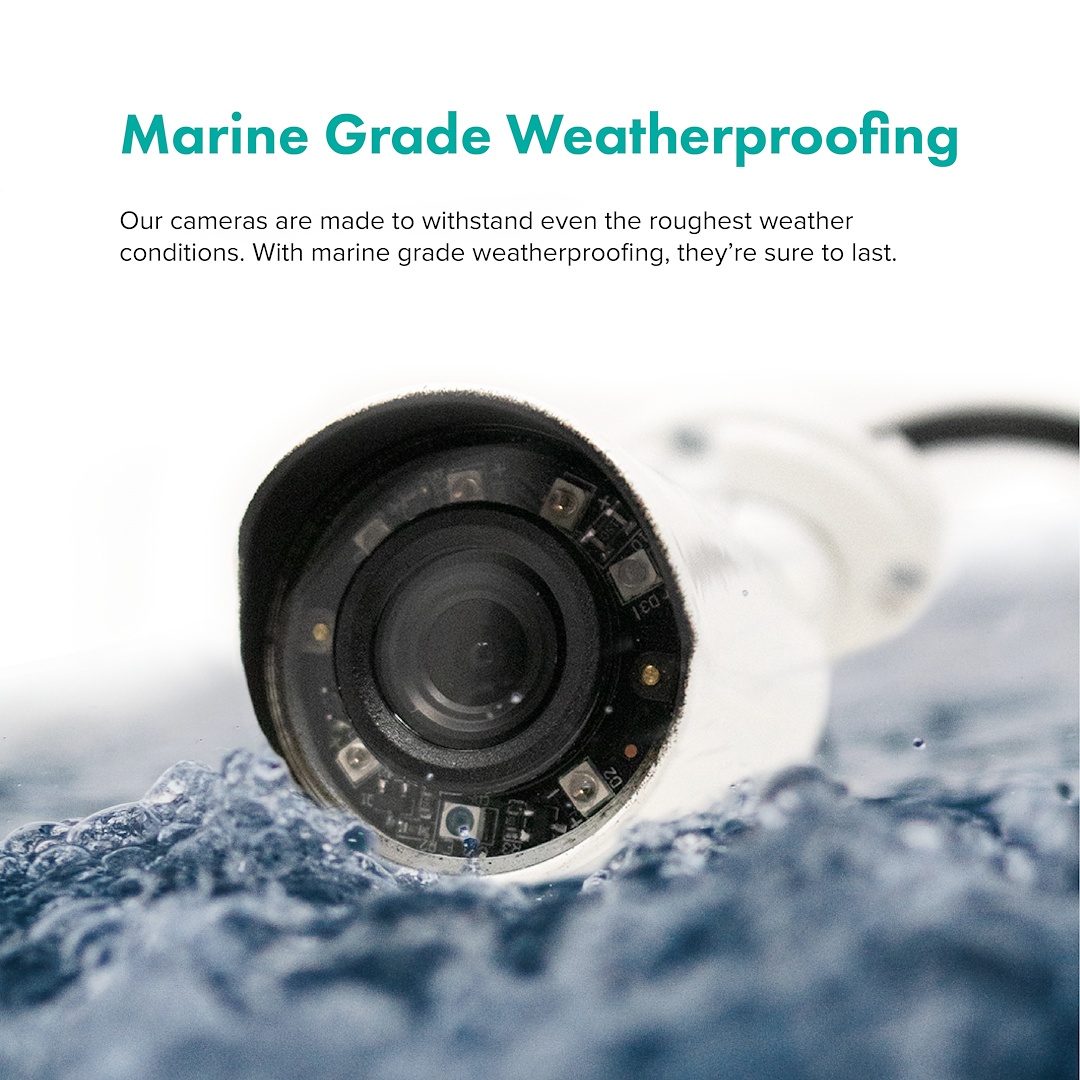 KJM C30 White 800 TVL Mini Bullet Camera
