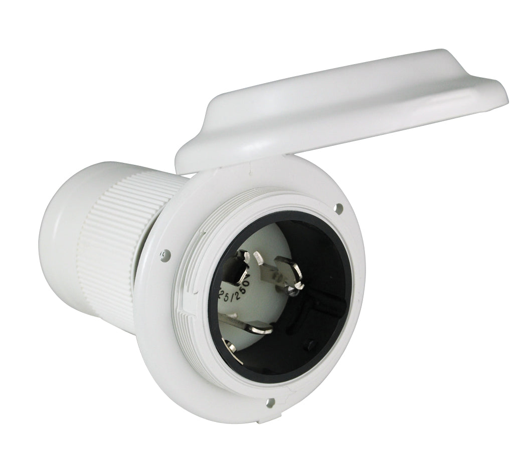 Marinco 6344el-Brv Power Inlet Port - image 2
