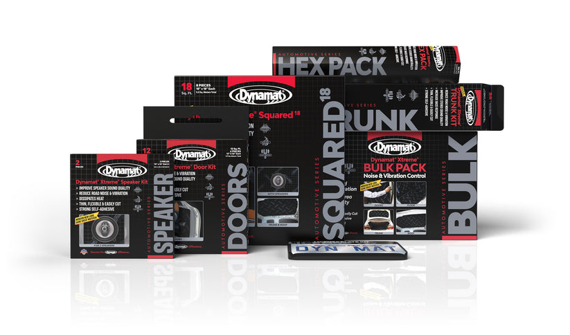 Dynamat 10435 Four-Piece Self-Adhesive Door Sound Damping Kit - image 4