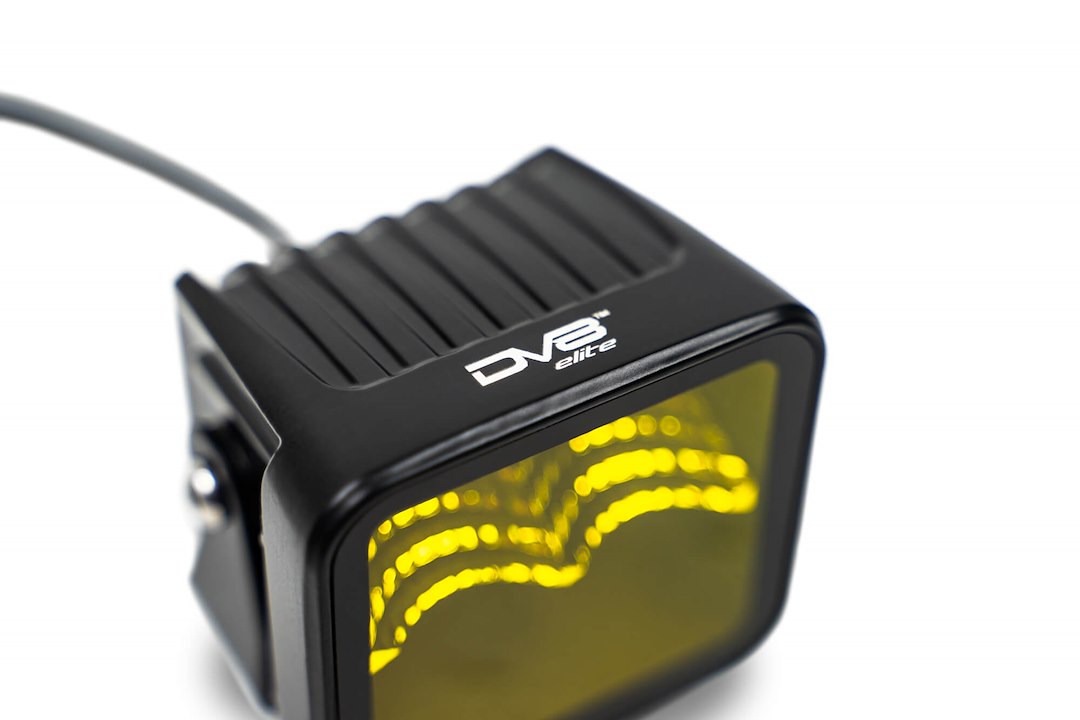 DV8 Offroad BE3EW40W-A Elite Amber LED Pod Light