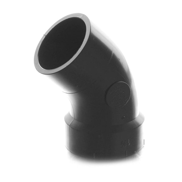 LaSalle Bristol 3 Inch Spigot X 3 Inch Slip 45 Degree Long (632403)