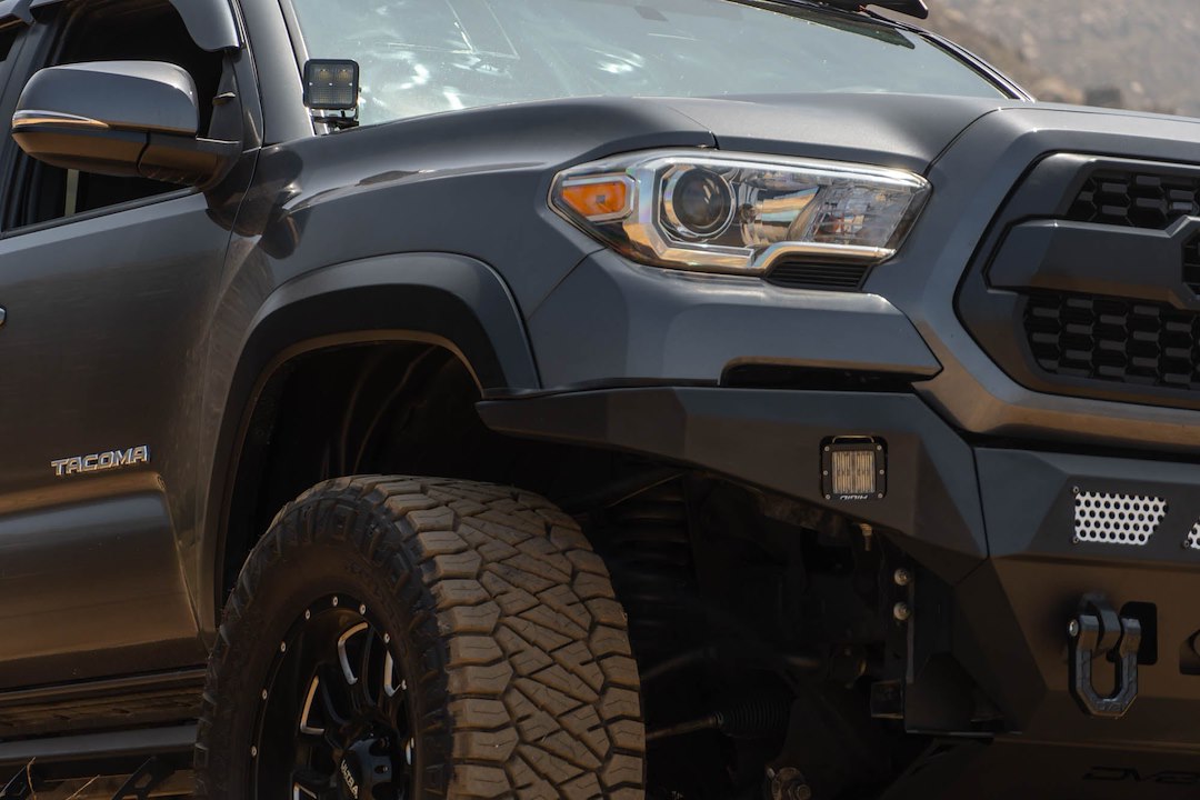 DV8 Offroad FBTT1-07 MTO Tacoma Modular Steel Bumper