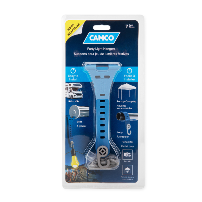 Camco Party Light Holder (42700) – Color: Blue