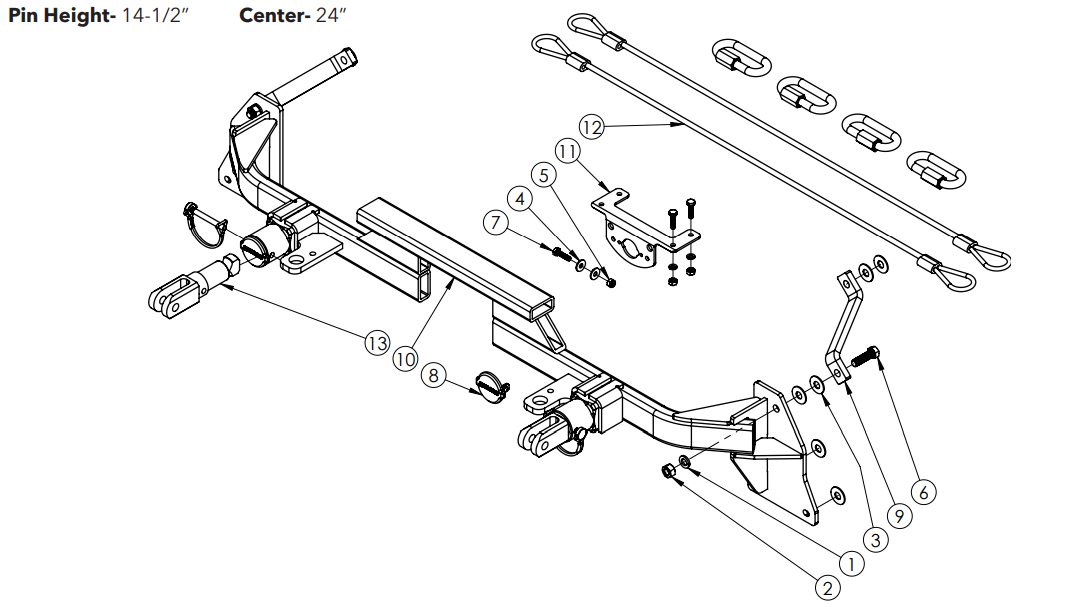 Demco Rv 9519366 Vehicle Baseplate - image 4