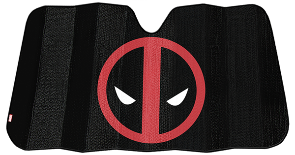 Plasticolor 003854R01 Marvel Deadpool Windshield Shade