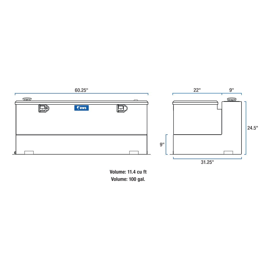 Uws Tt-100-Combo Liquid Transfer Tank - image 14