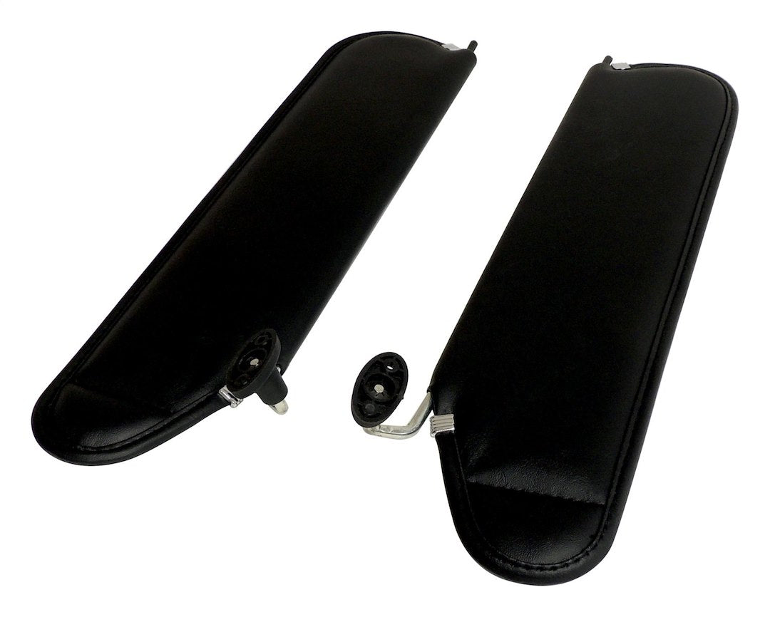 Crown Automotive RT52004 Black Vinyl Sun Visor Set - image 5