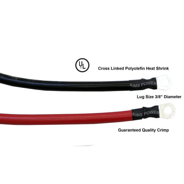Aims Power Cbl01ft8awgred Battery Cable - image 2
