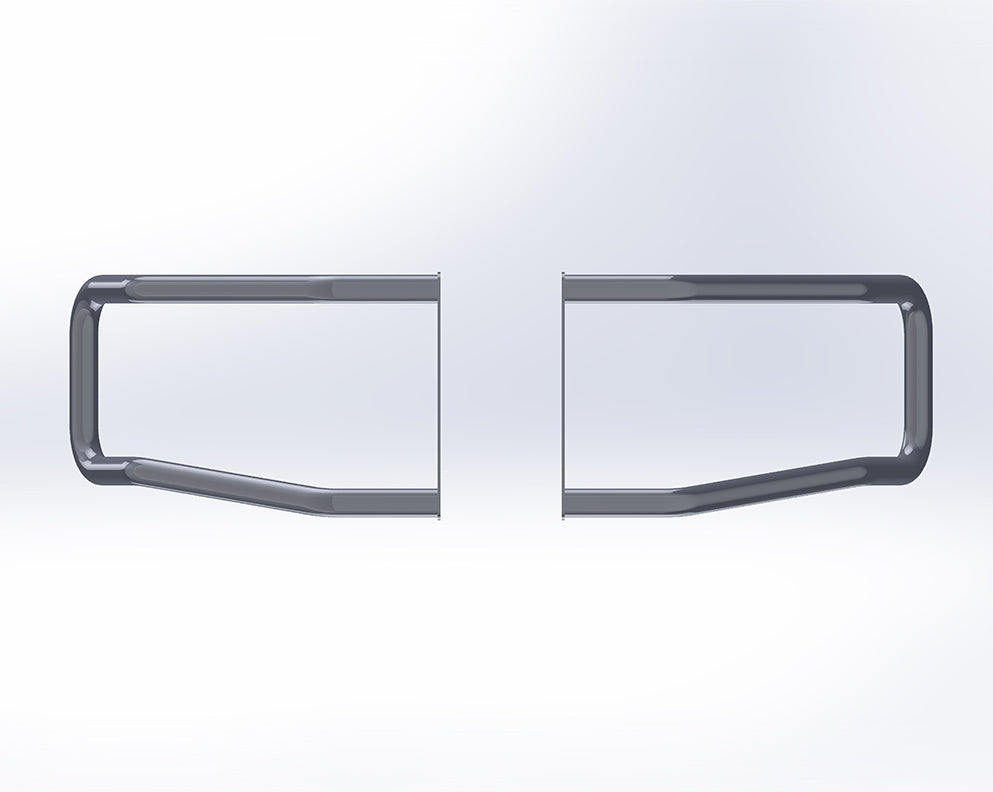 Go Industries 26673B Black Brush Guard for 2020 Ram 2500–5500