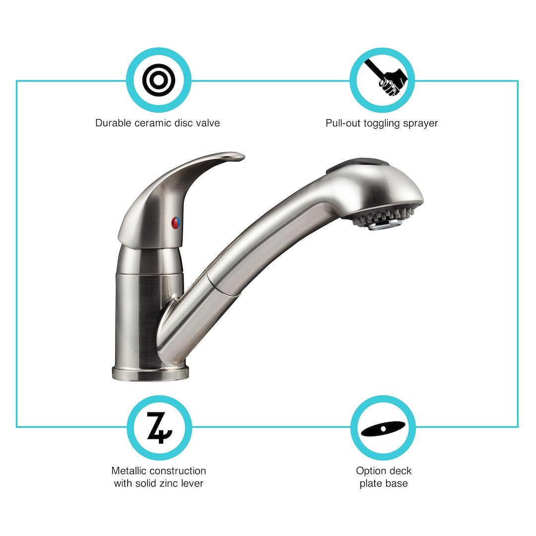 Dura Faucet Df-Nmk852-Sn Faucet - image 10
