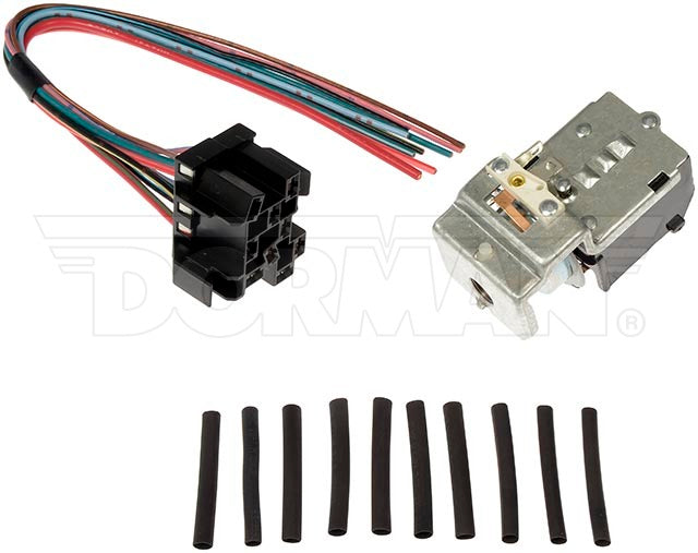Dorman 901265 Black and Silver Headlight Switch - image 1