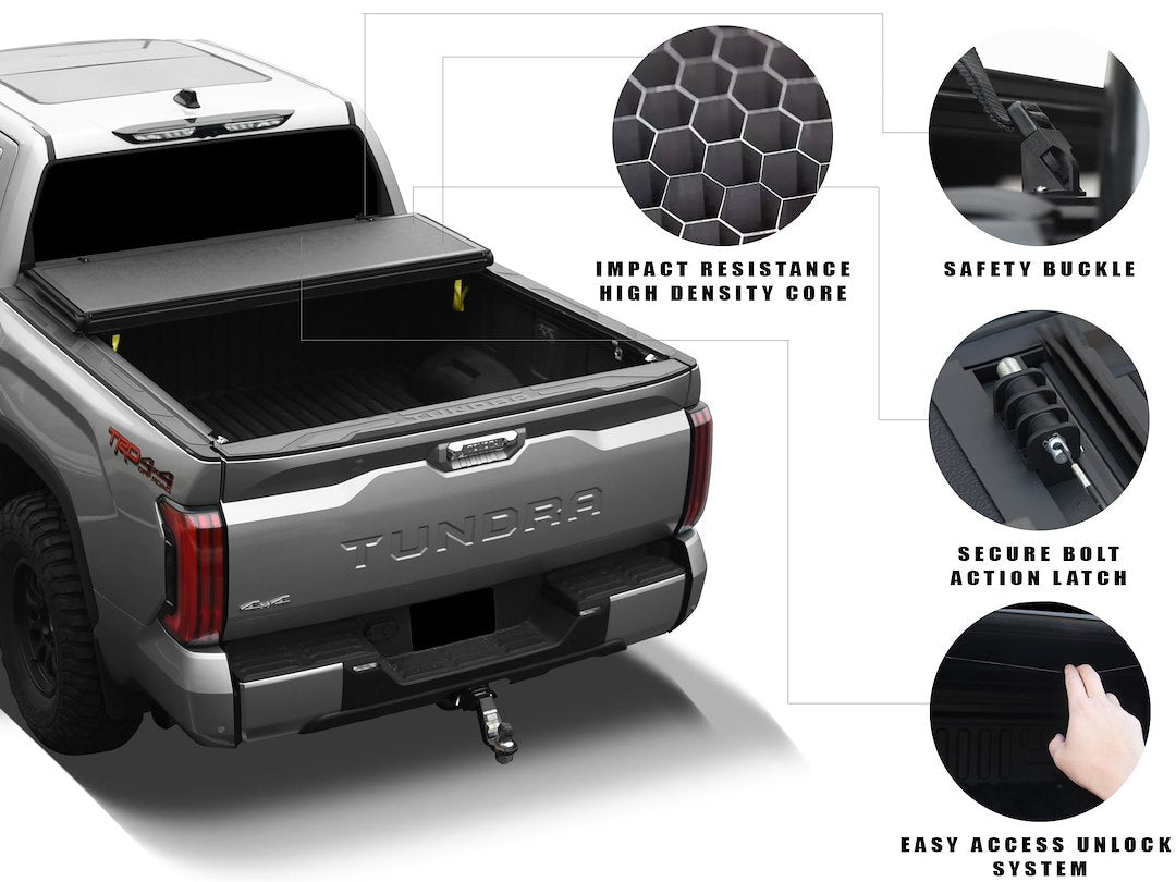 Armordillo CoveRex TF Series Vinyl Tailgate Handle Lock Tonneau Cover 7163041 - image 6