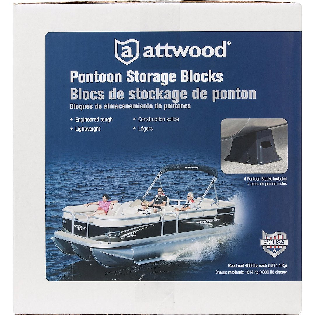 Attwood Marine 11401-4 Pontoon Boat Storage Block - image 9