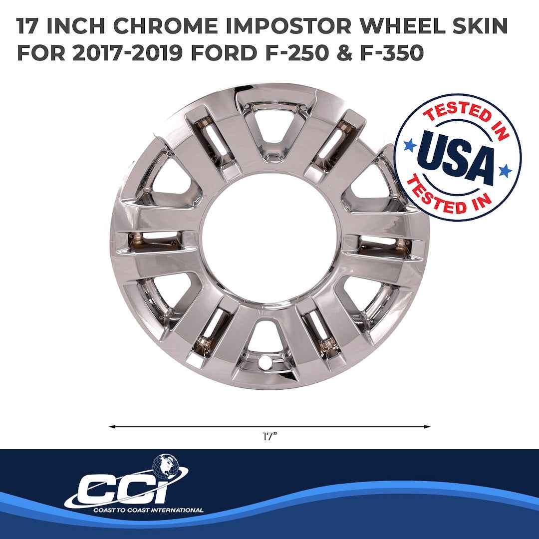 Coast To Coast IMP470X F-250 XLT Chrome Wheel Skin