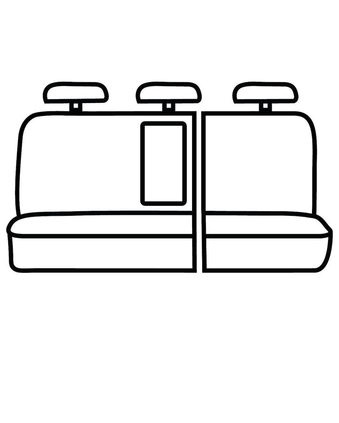 Covercraft SS8489PRMP Prym1 Camo Silverado Rear Bench Cover - image 2