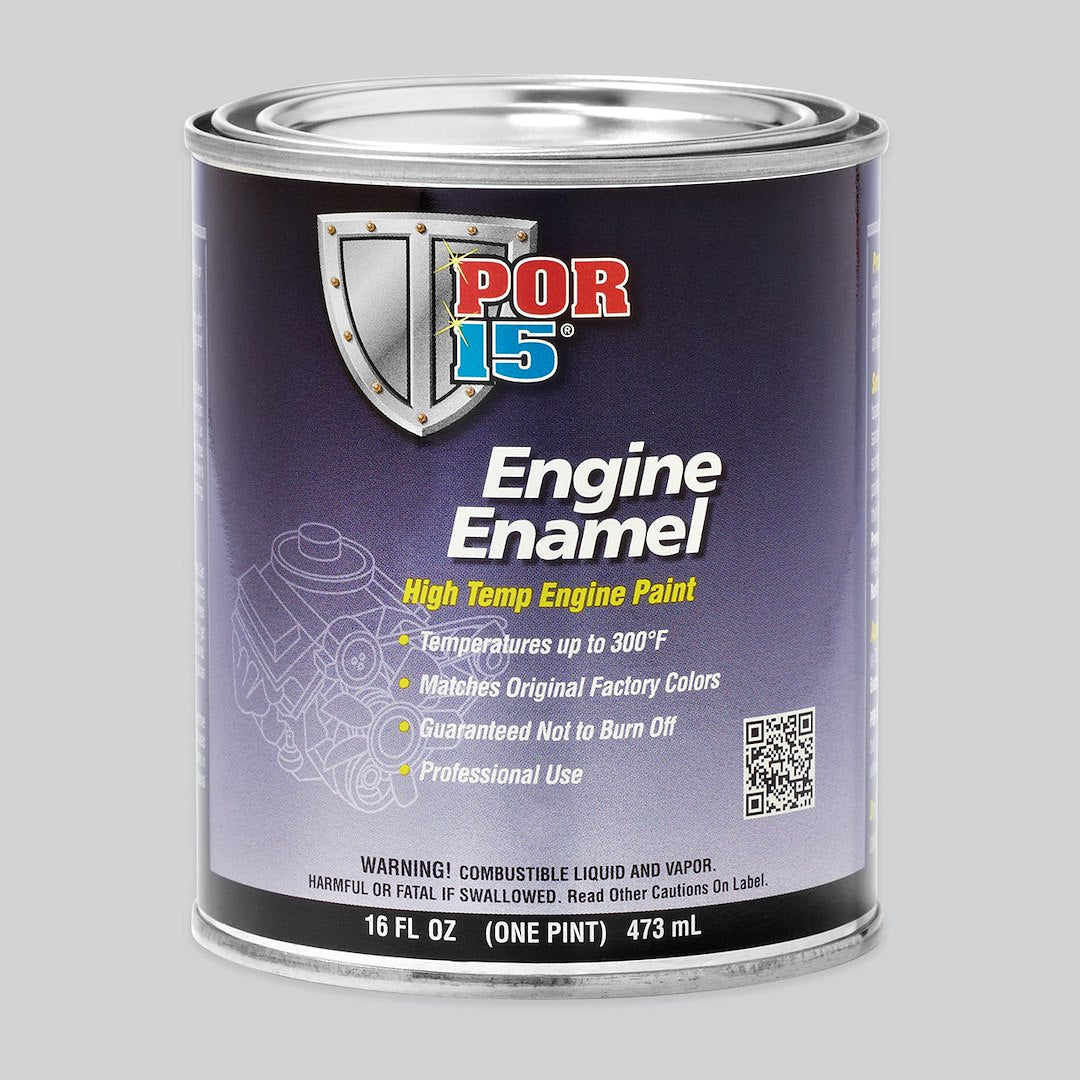 POR-15 42008 Aluminum Engine Enamel, 16 Ounces