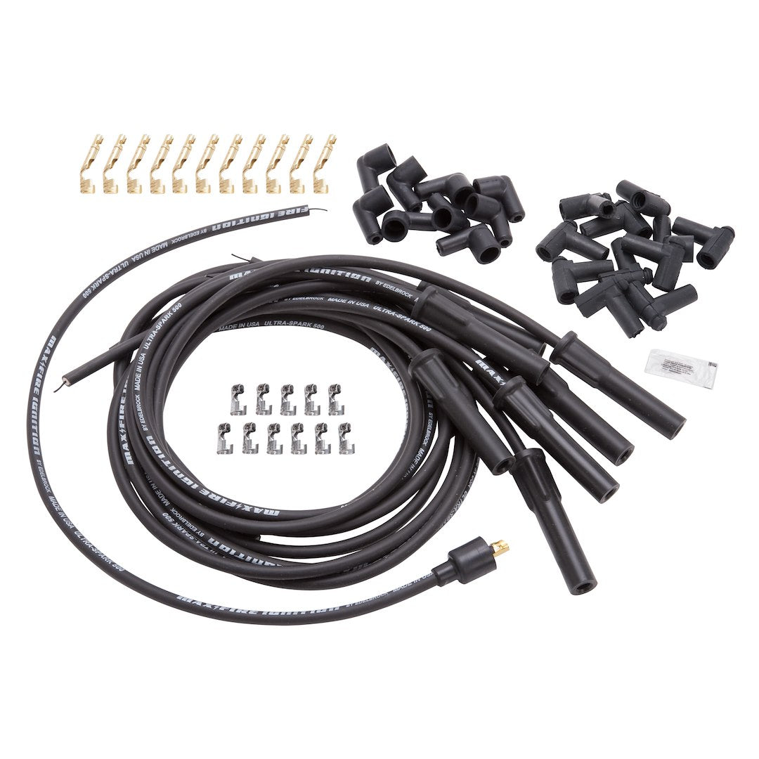 Edelbrock 22700 Max-Fire 8.5 mm Spark Plug Wire Set