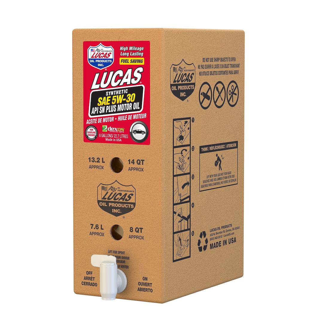 Lucas Oil 18005 SAE 5W-30 API SN Plus Synthetic Oil
