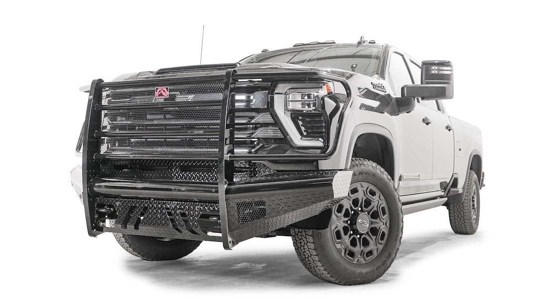 Fab Fours CH24-S6160-1 Black Steel Front Bumper