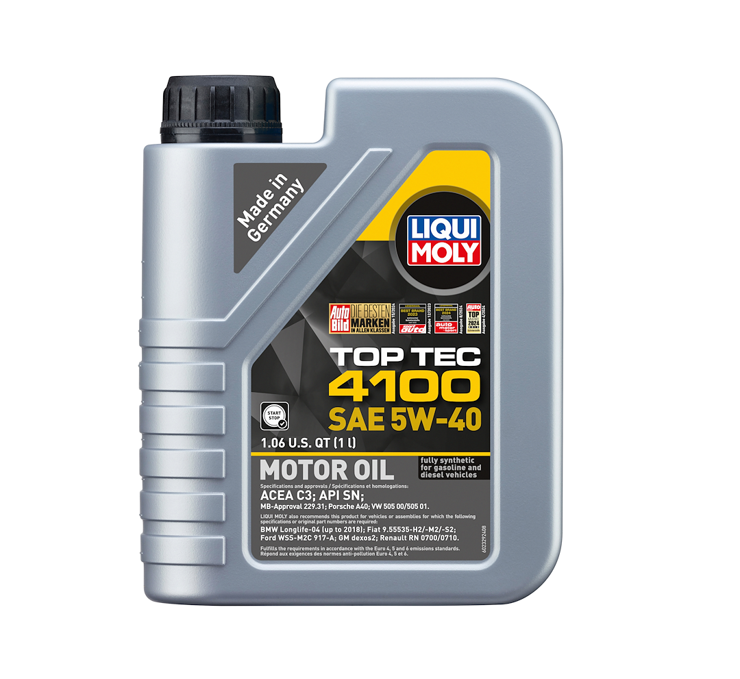 Liqui Moly 2329 Top Tec 4100 5W-40 Synthetic Oil
