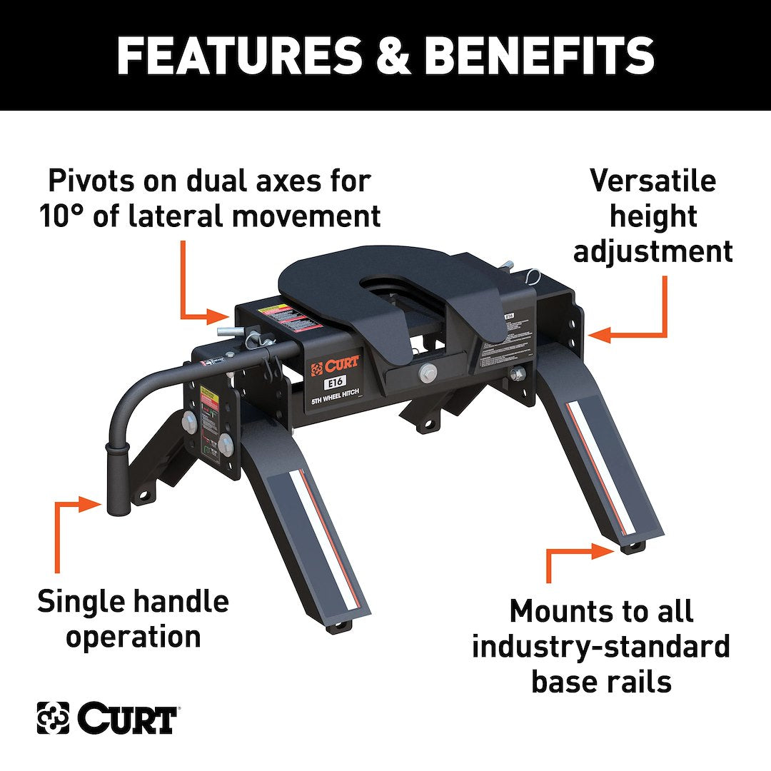 Curt 16115 Fifth Wheel Trailer Hitch - image 3