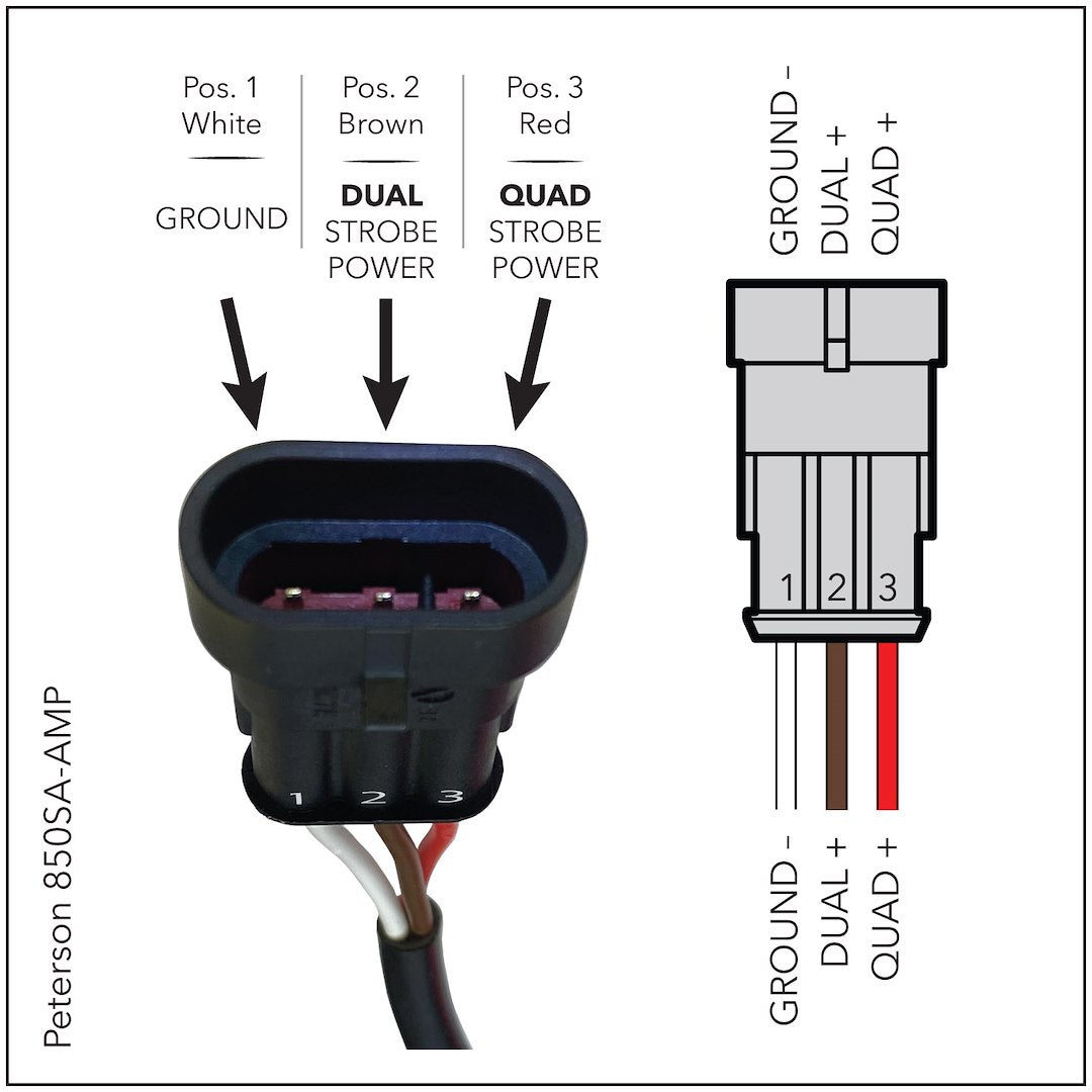 Peterson Mfg. 850sa-Amp Strobe Lighting Kit
