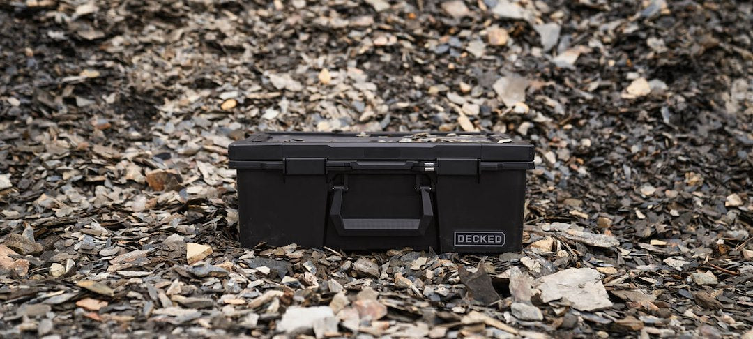 Decked A0020-HRAK-BLK Halfrack 32 Black 1.1-Cu-Ft Organizer