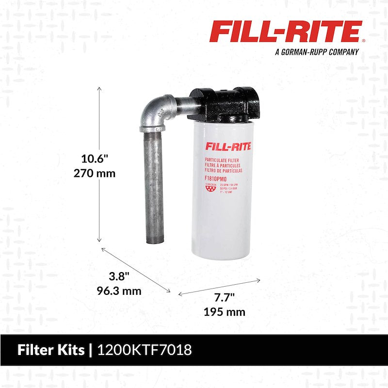 Fill-Rite 1200KTF701 10-Micron Particulate Transfer-Pump Filter