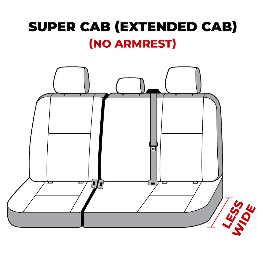 Covercraft SS8492PCGY SeatSaver Gray F-150 Second-Row Cover - image 5