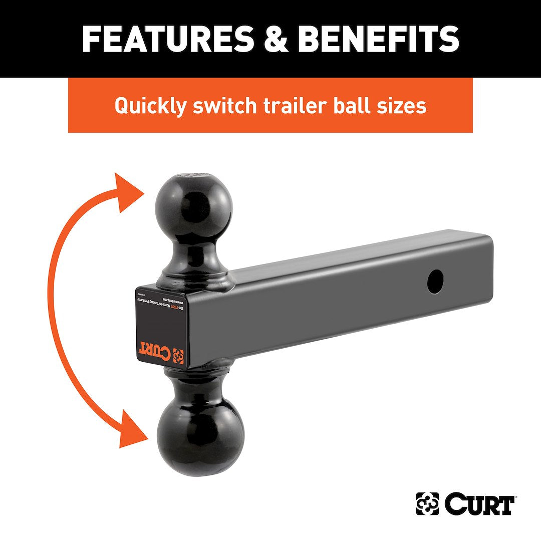 Curt 45660 Trailer Hitch Ball Mount - image 3