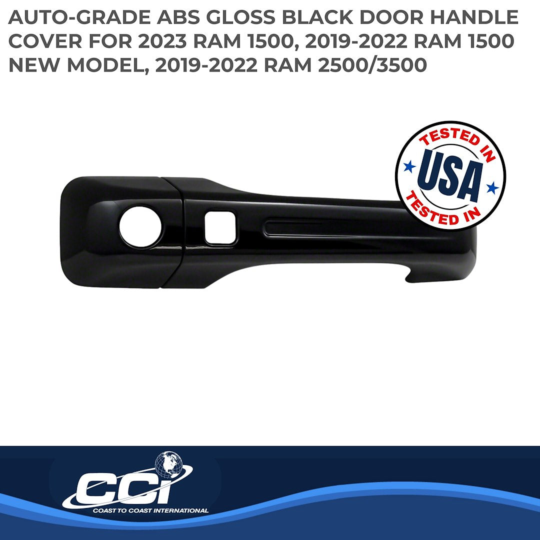 Coast To Coast DH68579SBK Gloss Black Ram Handle Covers - image 2