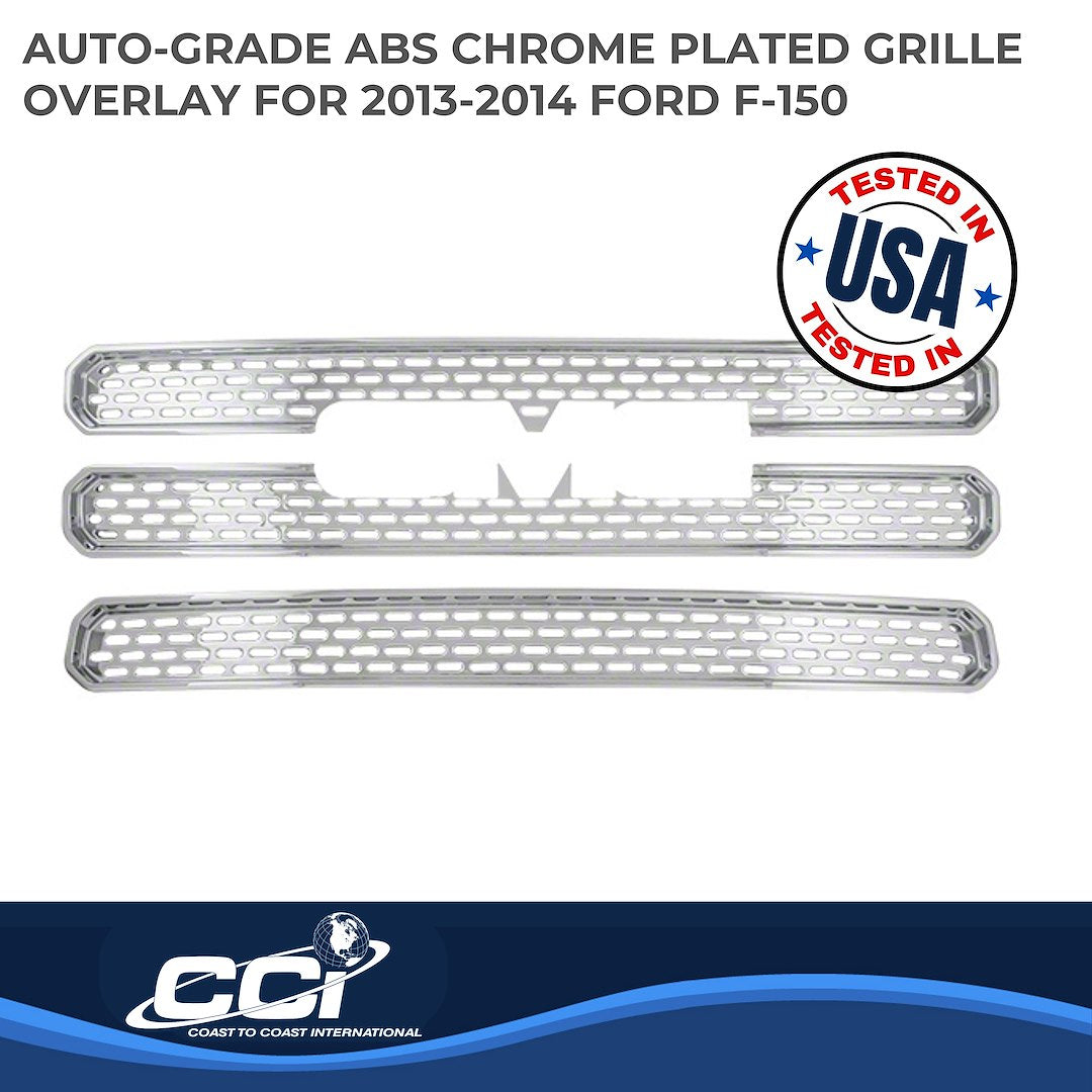 Coast To Coast GI116 Chrome Acadia Grille Overlay - image 2