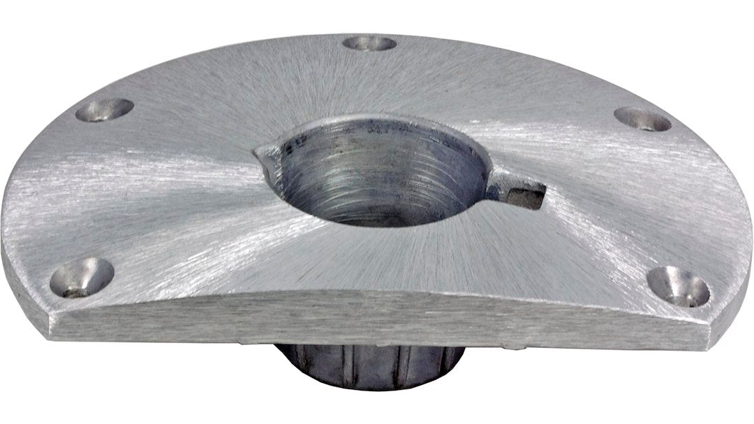 Springfield Marine 1600005 Satin Taper-Lock Seat Base Plate