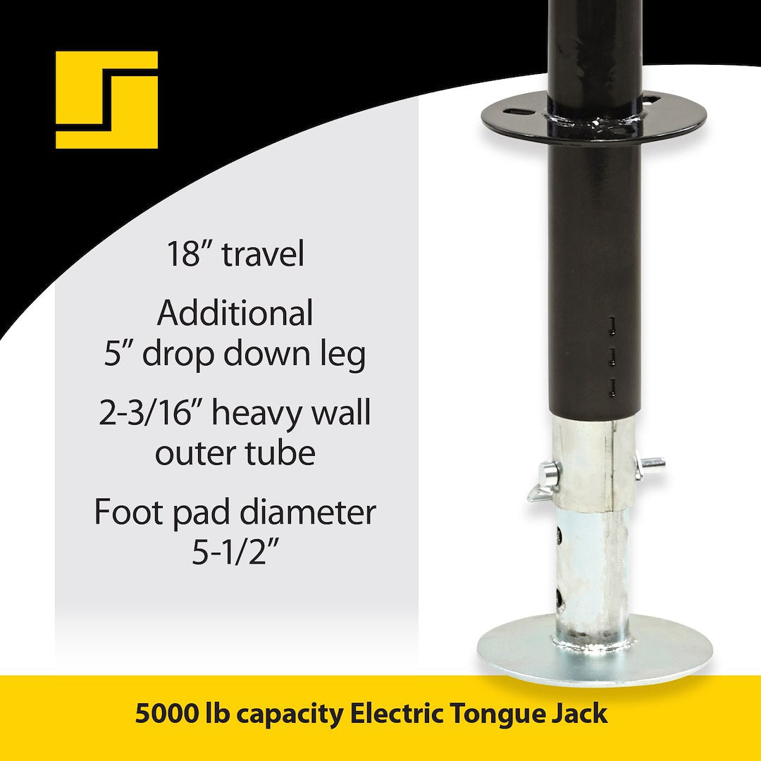 Stromberg Carlson Jet-5000 Trailer Tongue Jack - image 3