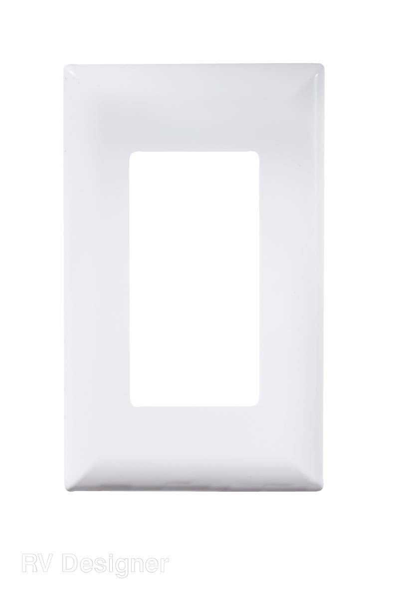 RV Designer Multi Purpose Switch Faceplate (S849) – Color: White